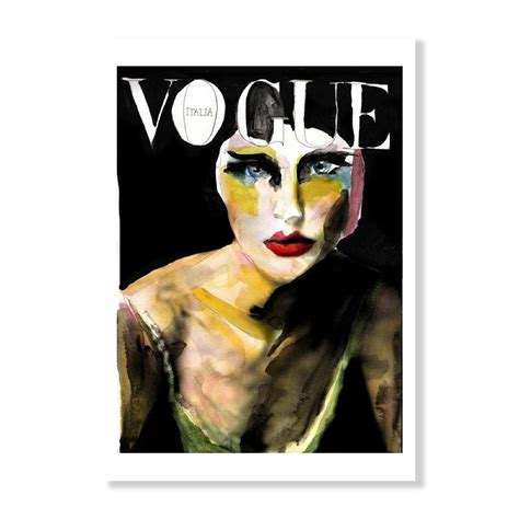 vogue fine art print victoria verbaan