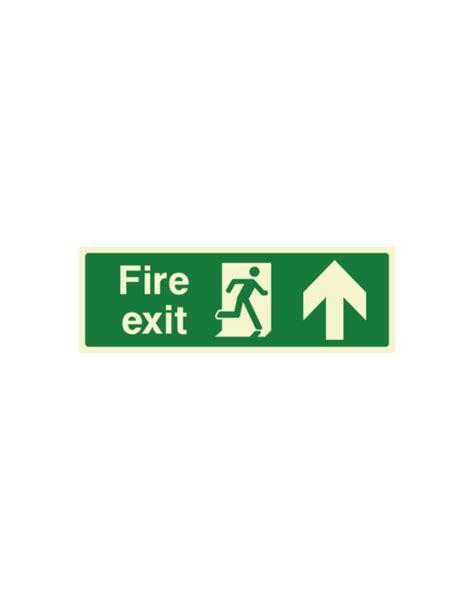 Fire Exit Sign Up Direction • Fireology