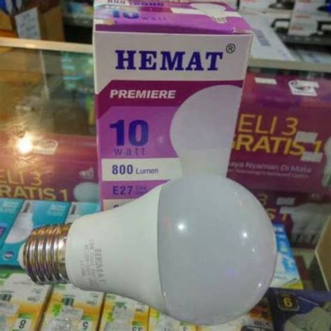 Jual Lampu Hemat Premier 10 Wat Per Pak 10pcs Shopee Indonesia