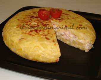 Tortilla De Patata Rellena De Txaka