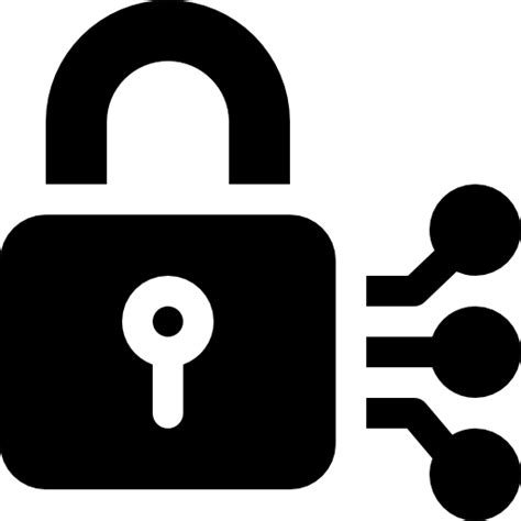 Cyber Security Basic Rounded Filled Icon