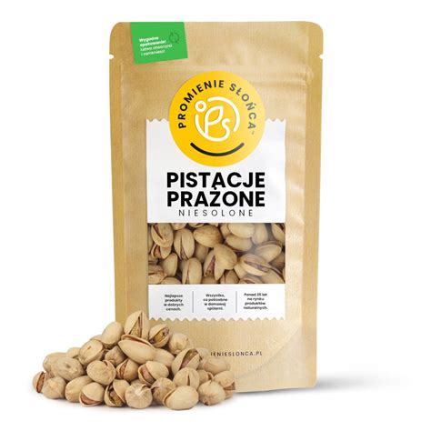 Pistacje Prażone NIESOLONE 1000 g 1 kg w ŁUPINIE Wysoka Jakość