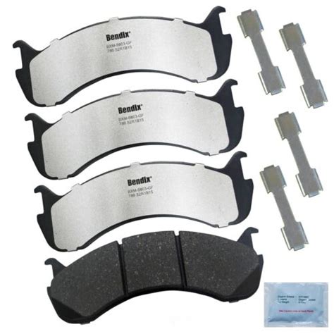 Disc Brake Pad Set Fleet Metlok Semi Metallic Sdr Disc Brake Pad Front