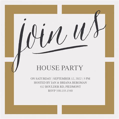 House Party Invitation Templates (Free) | Greetings Island