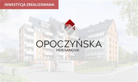 Projekty Deweloperskie Hossanova Nowe Mieszkania Dla Ciebie