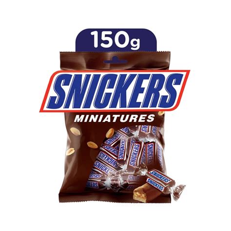 Snickers™ Miniatures Chocolate Mini Bars Pouch 150g x24 | Snack Circus INC