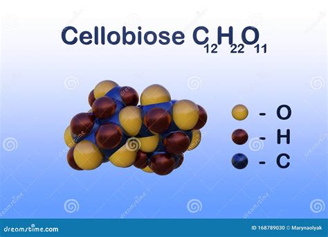 Structural Chemical Formula And Space-filling Molecular Model Of ...