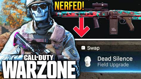 Call Of Duty Warzone Huge Mg 82 Nerf Dead Silence Update Coming And More Youtube