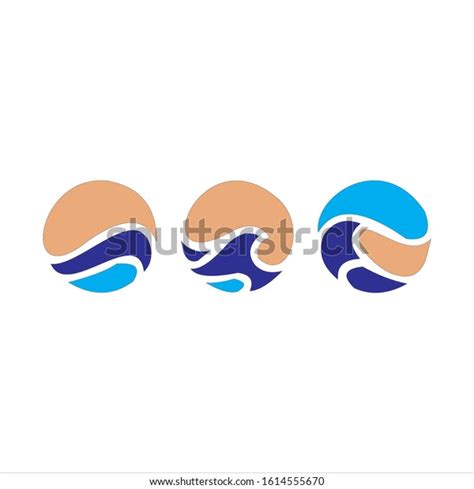 Water Ball Fire Logos Stock Vector Royalty Free Shutterstock