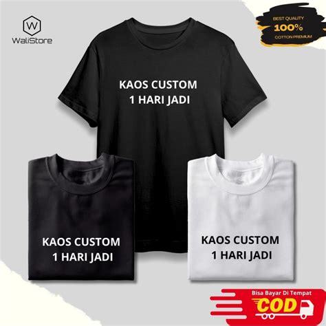 Jual Baju Kaos Custom Kata Kata Satuan Nama Tulisan Sindiran Gombalan