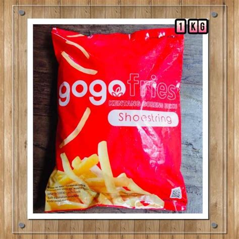 Jual Kentang Goreng Beku Shoestring 1 Kg Gogo Fries Di Seller Decemil