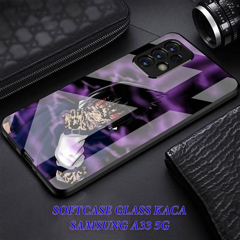 Jual Softcase Glass Kaca SAMSUNG A33 5G Case Hp Pelindung Handphone