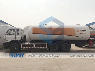 LPG Tank Load 20cbm With Gas Filling Equipment Dongfeng 210HP 6X4 LPG