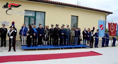 Nuova Sede Del Comando Stazione Carabinieri A Toro L Inaugurazione