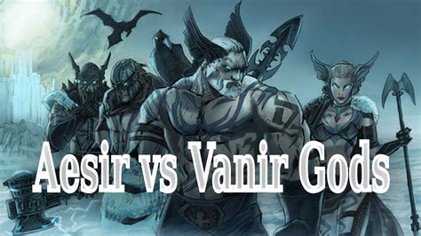 The Aesir Vanir War Aesir Vs Vanir Gods Norse Mythology Ep