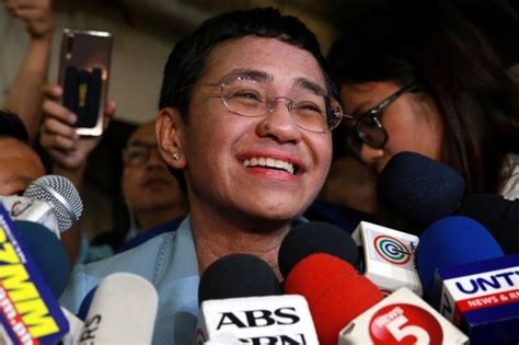 Philippine Journalist Maria Ressa Released On Bail Media News Al