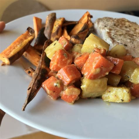 Maple Dijon Roasted Root Veggies Imperfectly Paige Wellness