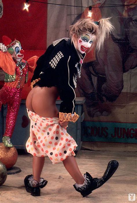 Seriously Sexy Blonde Clown Shows Bouncy Ti XXX Dessert Picture