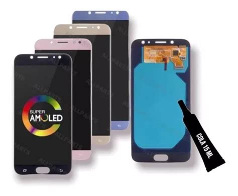 Frontal Tela Display Lcd Para J7 Pro J730g Ds Amoled Cola