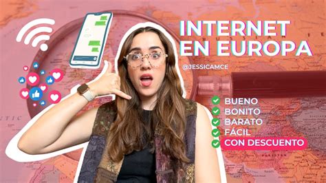 CÓMO TENER INTERNET EN EUROPA Precios 2024 Ventajas de e sim YouTube