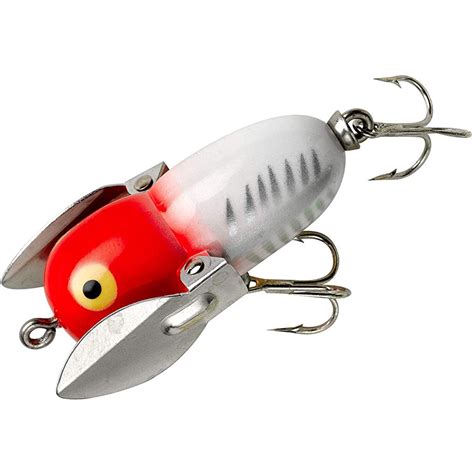 Heddon Tiny Crazy Crawler 14 Oz Fishing Lure Red Shore Minnow