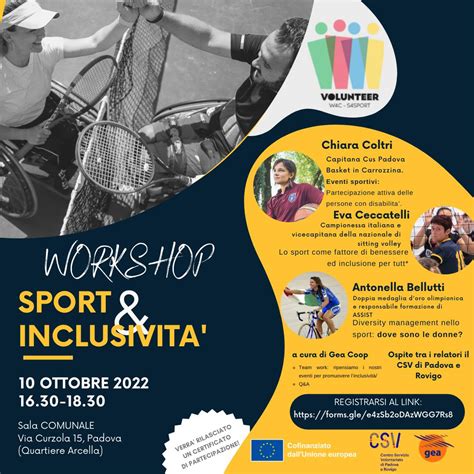 Sport Inclusività CSV di Padova e Rovigo