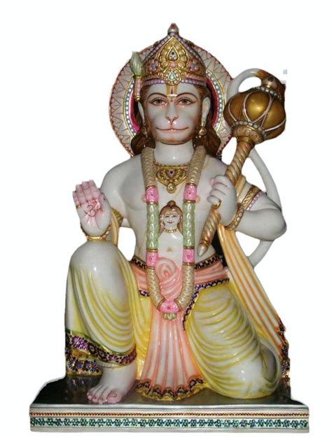 9 Inch Marble Hanuman Ji Statue Temple At Rs 15000 In Jaipur ID