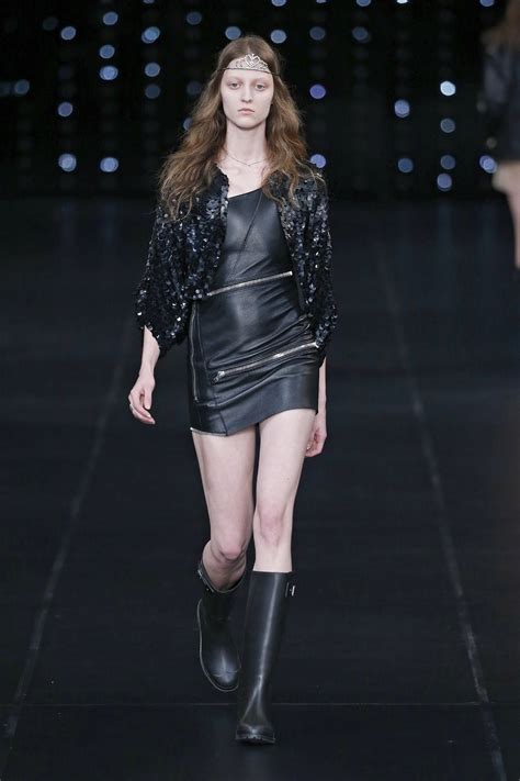 Saint Laurent Ready To Wear Fashion Show Collection Spring Summer 2016