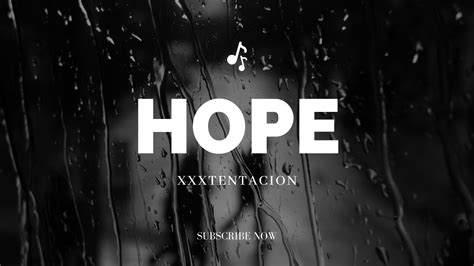 Xxxtentacion Hope Lyrics Video Youtube