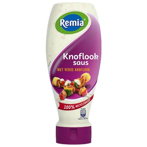 Remia Knoflooksaus 6 X 500 Ml Knoblauch