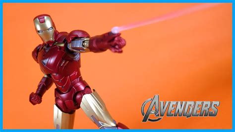 Bandai Tamashii Nations S H Figuarts Iron Man Mark 6 Battle Damage Version Action Figure