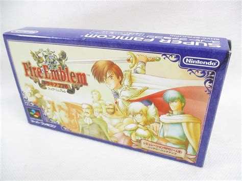 Super Famicom Fire Emblem Thracia 776 Good Condiiton Free Shipping