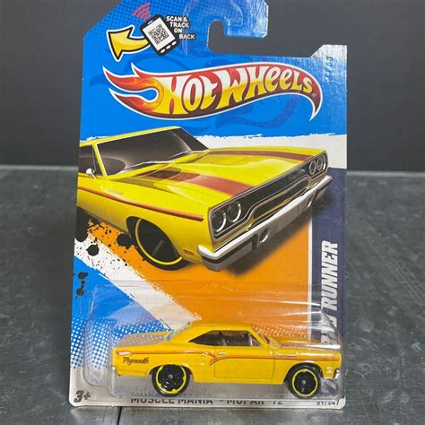 Yahoo オークション HOT WHEELS ホットウィール 70 ROAD RUNNER 当