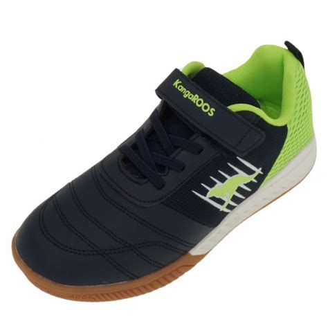 Kangaroos Super Court Ev Sneaker Dk Navy Lime