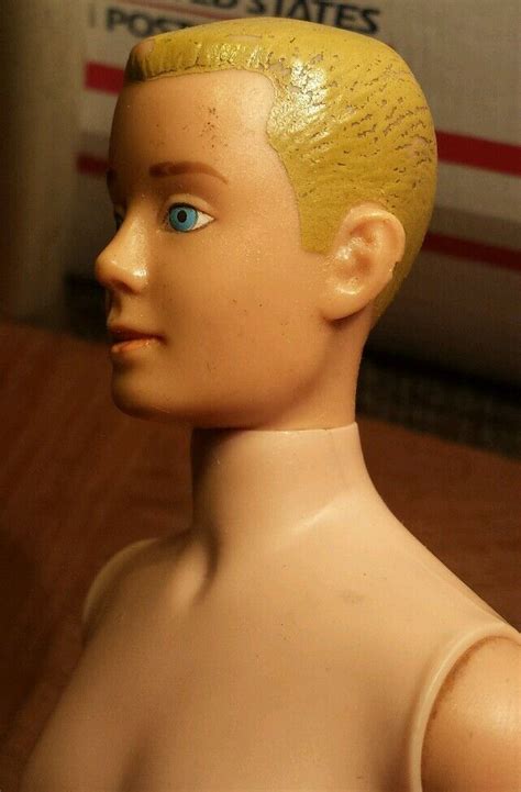 Vintage Ken Doll 750 Painted Blonde Hair Straight Leg Ebay