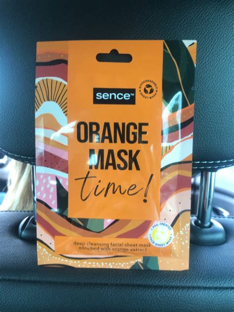 Sence Orange Mask Time Inci Beauty