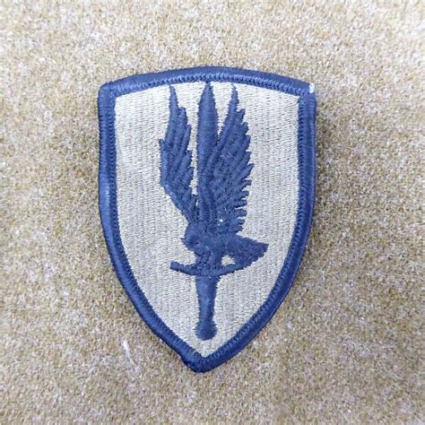 Original Us Army First Aviation Brigade Patch Vietnam Foxhole