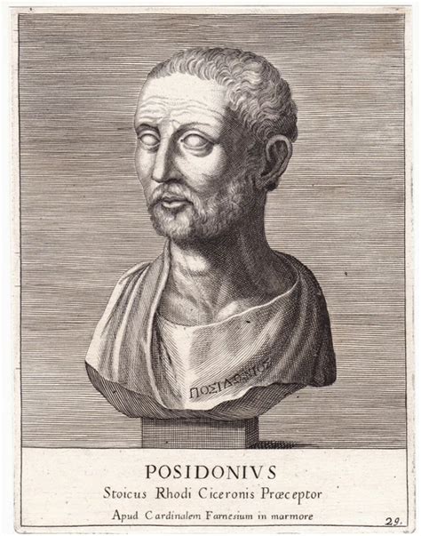 portrait posidonios  apamea posidonius stoicism stoicism