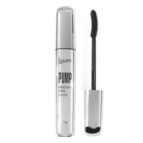 Mascara Para Cilios Pump Dourada Luisance Sousa Biju Vip Make Up