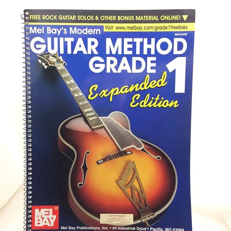 Modern Guitar Method Grade 1 Expanded Edition By William Bay Mel Bay Derosa Hear Me Roar