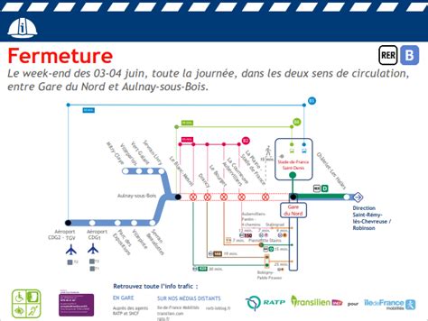 Rer B On Twitter Travaux Ce Week End Du Et Juin Toute La