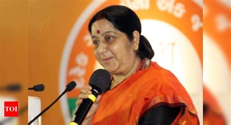 Sushma Swaraj Not To Contest 2019 Lok Sabha Polls Due To Health Reasons