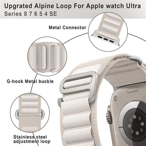 Eraysun Alpine Loop Band For Apple Watch Strap Mm Mm Mm Mm