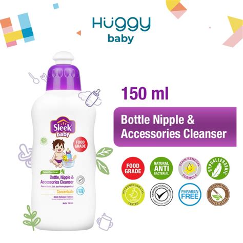 Jual Sleek Baby Bottle Nipple Accessories Cleanser 150ML Sabun Cuci