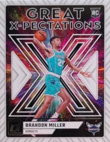 Brandon Miller 2 Prices Rookie 2023 Panini Donruss Great X