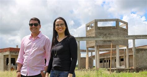 Blog Do Josenias Freitas Prefeito E Vice Visitam Canteiro De Obras De