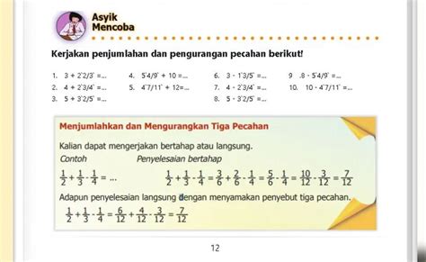 Kunci Jawaban Matematika Sd Kelas Halaman Dan Penjumlahan Dan