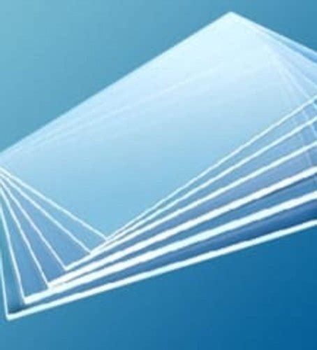 Mirror Finish Rectangular Acrylic Transparent Sheet Thickness 2 0 Mm