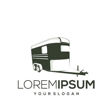 trailer logo images    freepik