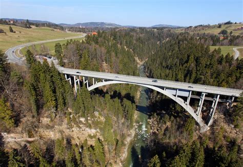 Echelsbacher Brücke bei Rottenbuch mit Drohne beflogen BSE Pictures